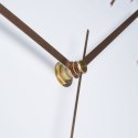 Zegar ścienny na ścianę biały złoty 30cm VILDE 569657-B