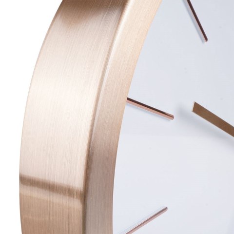 Zegar ścienny na ścianę biały złoty 30cm VILDE 569657-B