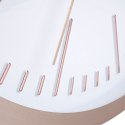 Zegar ścienny na ścianę biały złoty 30cm VILDE 569657-B