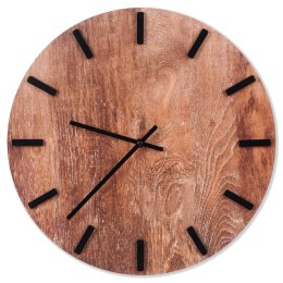 Zegar ścienny na ścianę brązowy 40cm VILDE 569889