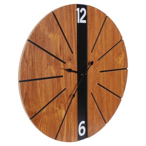 Zegar ścienny na ścianę brązowy 60cm VILDE 569891