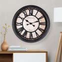Zegar ścienny na ścianę czarny 50cm VILDE 569606