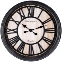 Zegar ścienny na ścianę czarny 50cm VILDE 569606