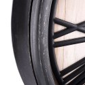 Zegar ścienny na ścianę czarny 50cm VILDE 569606