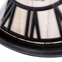 Zegar ścienny na ścianę czarny 50cm VILDE 569606