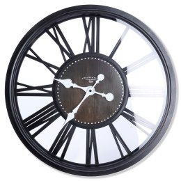 Zegar ścienny na ścianę czarny 50cm VILDE 569888