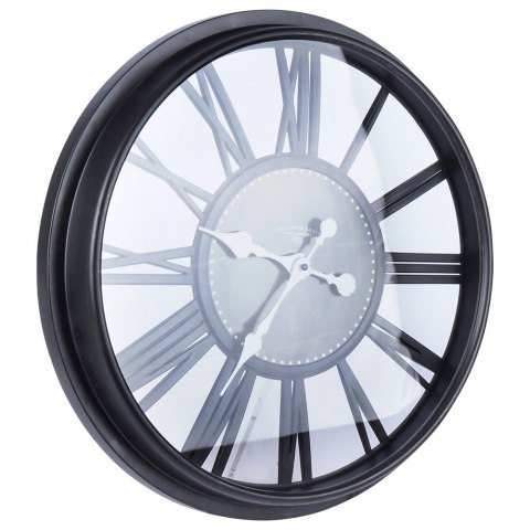 Zegar ścienny na ścianę czarny 50cm VILDE 569888