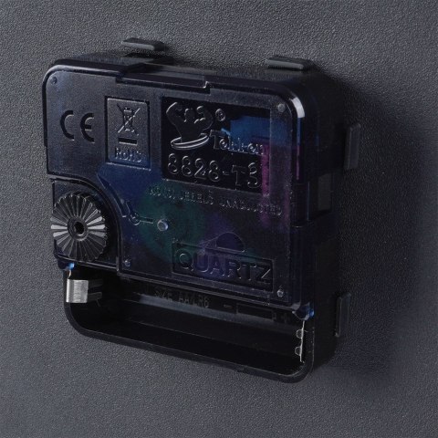 Zegar ścienny na ścianę czarny 50cm VILDE 569888