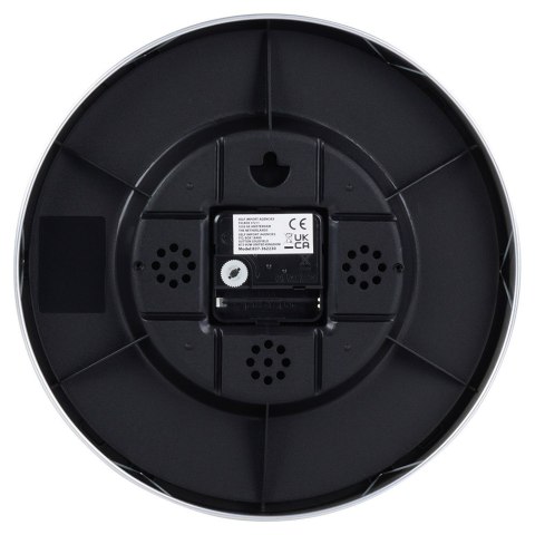 Zegar ścienny na ścianę czarny złoty 25cm VILDE 569933-C