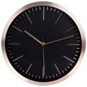 Zegar ścienny na ścianę czarny złoty 30cm VILDE 569657-C