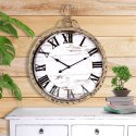 Zegar ścienny na ścianę metalowy 60x48cm VILDE 569604