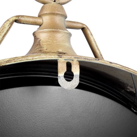 Zegar ścienny na ścianę metalowy 60x48cm VILDE 569604