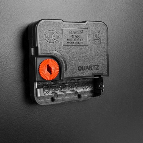 Zegar ścienny na ścianę metalowy 60x48cm VILDE 569604