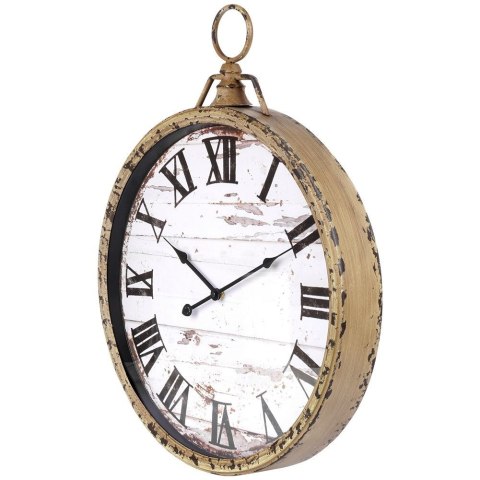 Zegar ścienny na ścianę metalowy 60x48cm VILDE 569604