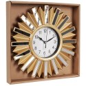 Zegar ścienny na ścianę złoty 25.5cm VILDE 569323-W2