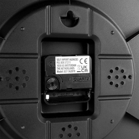 Zegar ścienny na ścianę złoty biały 30cm VILDE 569610-B