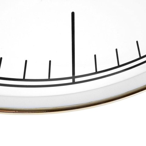 Zegar ścienny na ścianę złoty biały 50cm SEGNALE 569607