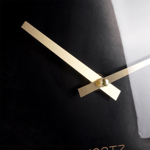 Zegar ścienny na ścianę złoty czarny 30cm VILDE 569610-C