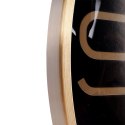 Zegar ścienny na ścianę złoty czarny 30cm VILDE 569610-C