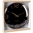 Zegar ścienny na ścianę złoty czarny 30cm VILDE 569610-C