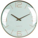 Zegar ścienny na ścianę złoty miętowy 30cm VILDE 569610-Z