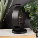 Zegar stołowy czarny 18.5cm VILDE 569600-C