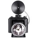 Zegar stołowy metalowy aparat 32cm HOME STYLING COLLECTION 832122