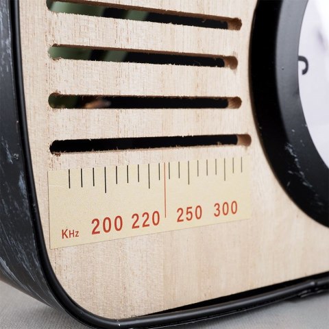 Zegar stołowy radio 22.5cm VILDE 569601