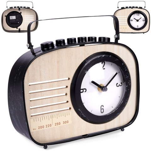 Zegar stołowy radio 22.5cm VILDE 569601