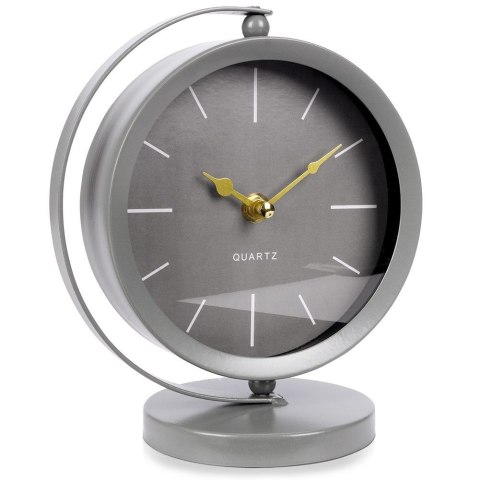 Zegar stołowy szary 18.5cm VILDE 569600-S