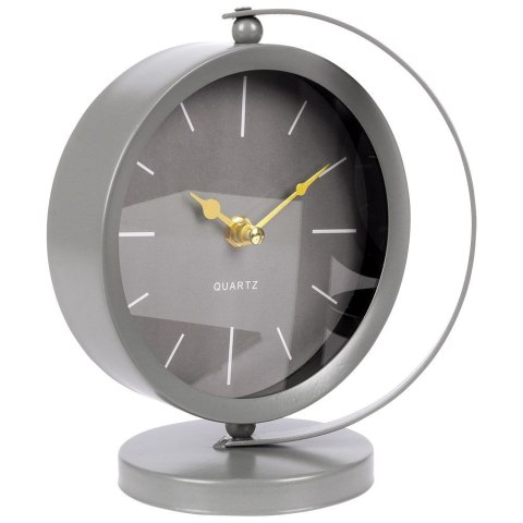 Zegar stołowy szary 18.5cm VILDE 569600-S