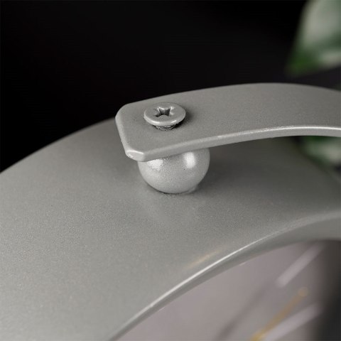 Zegar stołowy szary 18.5cm VILDE 569600-S