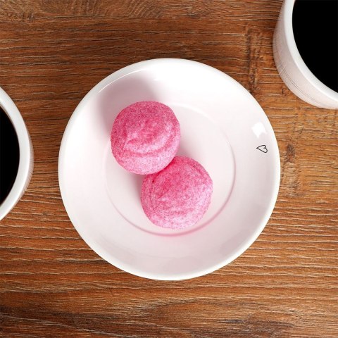 Spodek mały talerzyk ceramiczny biały SERCE 12cm ORION 128476