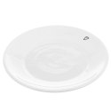 Spodek mały talerzyk ceramiczny biały SERCE 12cm ORION 128476