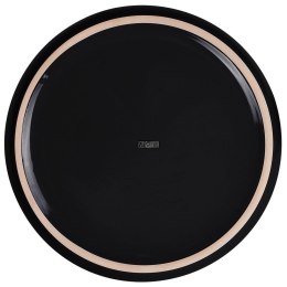 Talerz deserowy ceramiczny czarny 18.5cm MONDEX 139151