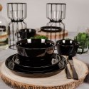 Talerz deserowy ceramiczny czarny 18.5cm MONDEX 139151