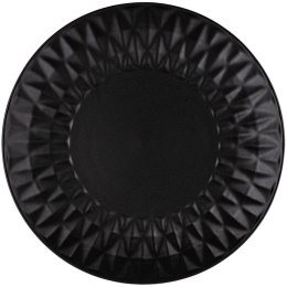 Talerz deserowy ceramiczny czarny SOHO 20cm NAVA 10-141-121
