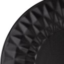 Talerz deserowy ceramiczny czarny SOHO 20cm NAVA 10-141-121