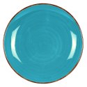 Talerz deserowy ceramiczny niebieski 20cm SIAKI COLLECTION 139113-T