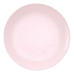 Talerz deserowy ceramiczny różowy RELIEF 21cm ORION 128440
