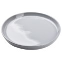 Talerz deserowy ceramiczny szary 19cm MONDEX 139156