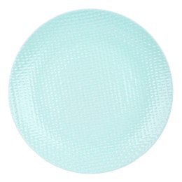 Talerz deserowy ceramiczny zielony RELIEF 21cm ORION 128441