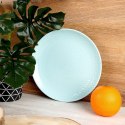 Talerz deserowy ceramiczny zielony RELIEF 21cm ORION 128441