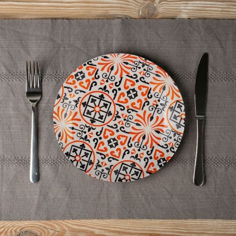 Talerz deserowy porcelanowy MAIOLICA 20cm NAVA 10-099-132