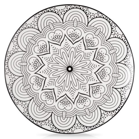 Talerz deserowy porcelanowy MAYA 19cm NAVA 10-099-352