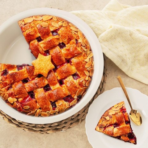 Talerz deserowy porcelanowy MONA 19.5cm ORION 129558