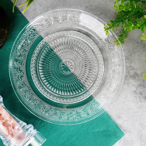 Talerz deserowy szklany 18cm VILDE 139651