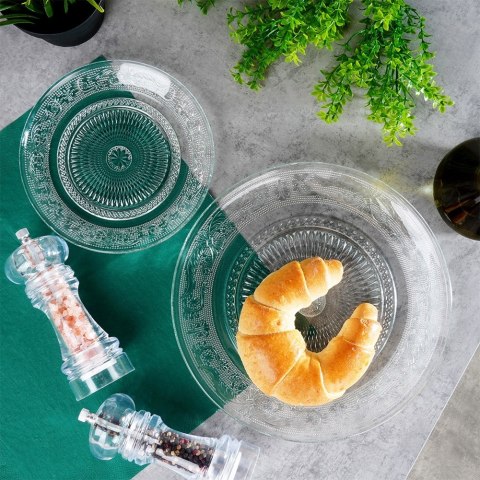 Talerz deserowy szklany 18cm VILDE 139651