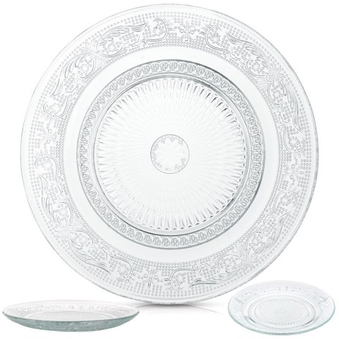 Talerz deserowy szklany 18cm VILDE 139651