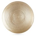 Talerz deserowy szklany złoty 21cm VILDE 139265